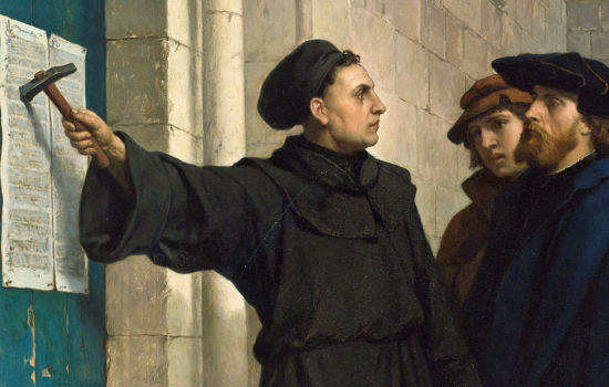 TROEN ALENE: Over halvparten av protestantene i to nye PEW-undersøkelser mener at både tro og gode gjerninger er nødvendig for å komme til himmelen. Martin Luther var klar på prinsippet om