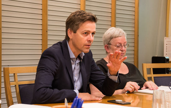 VIL FØLGE OPP: KrF-leder Knut Arild Hareide vil sammen med KrFs stortingsgruppe jobbe aktivt for å gi UDI og UNE mer konkrete vurderingskriterier i asylsaker som omhandler konvertitter. FOTO: Ingunn Marie Ruud, KPK