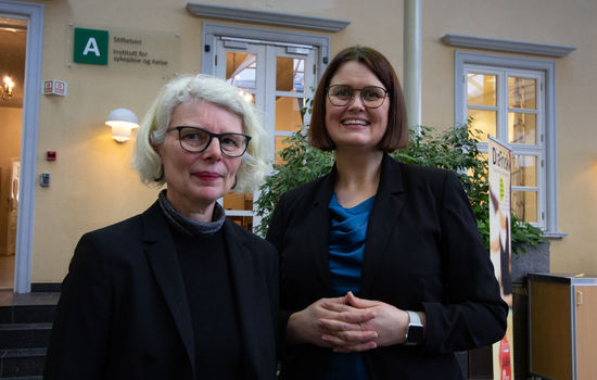 DIAKONIFORSKNING: Professor ved VID Vitenskapelige Høgskole, Inger Marie Lid (t.v.) utfordrer flere aktører til å åpne opp sine arkiver for kritisk diakoniforskning. Generalsekretær i Signo, Hege Farnes Hildrum, tror et blikk utenfra vil være en fordel for de aller fleste organisasjoner. FOTO: Ingunn Marie Ruud, KPK