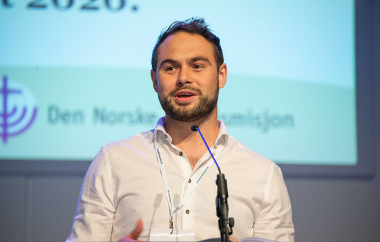 NY LEIAR: Vegard Soltveit (30) tek over som generalsekretær i Den Norske Israelsmisjon ved årskiftet. FOTO: Den Norske Israelsmisjon