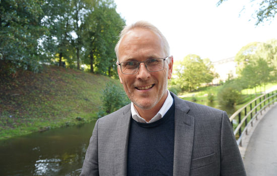 NY JOBB: Tidlegare domprost i Tønsberg, Kjetil Haga, vert ny generalsekretær i Blå Kors. FOTO: Blå Kors