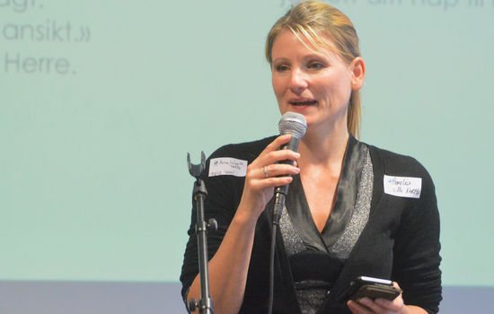 NY JOBB: Anne Lise Søvde Valle (41) blir ny leder for Den Norske Israelsmisjons hjemmearbeid. Foto: Stein Gudvangen, KPK.