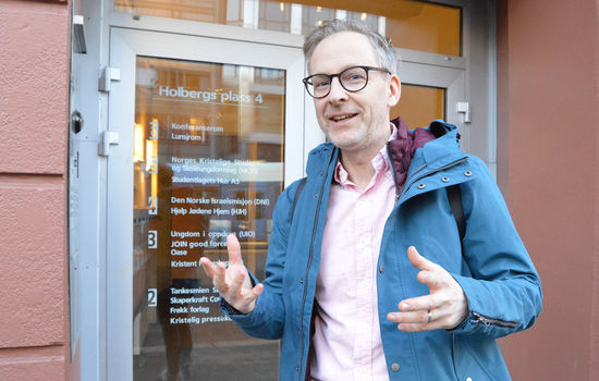 ANSVAR: – Skal vi oppfylle vårt forvalteransvar og vårt kulturmandat fra 1. Mosebok, må vi også bry oss om samfunnsutviklingen, sier Hermund Haaland i Skaperkraft. Foto: Stein Gudvangen, KPK.