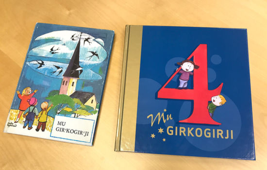 OĐĐA GIRJI: Sotnabeaivvi 9.2 almmuhuvvo Mu girkogirji. Govas gurut bealde dat girji mii ilmmái 1974. Govven: IKO-Forlaget.